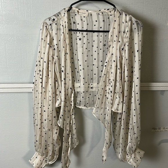 saints and hearts Tops - Saints and hearts star sheer top